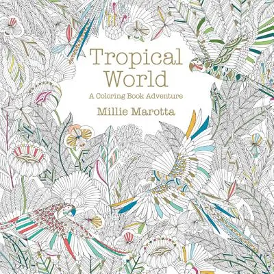 Tropický svet: Dobrodružná kniha na vyfarbovanie - Tropical World: A Coloring Book Adventure