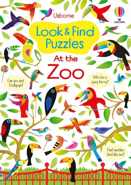 Hľadaj a nájdi hádanky v ZOO - Look and Find Puzzles At the Zoo