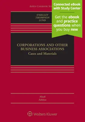 Korporácie a iné obchodné združenia: Cases and Materials [Connected eBook with Study Center] - Corporations and Other Business Associations: Cases and Materials [Connected eBook with Study Center]