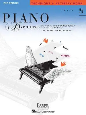 Level 2a - Technique & Artistry Book: Klavírne dobrodružstvá - kniha - Level 2a - Technique & Artistry Book: Piano Adventures