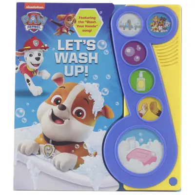 Little Music Note 6-Button Plus Tlapková patrola Umyjme sa! - Little Music Note 6-Button Plus Paw Patrol Let's Wash Up!