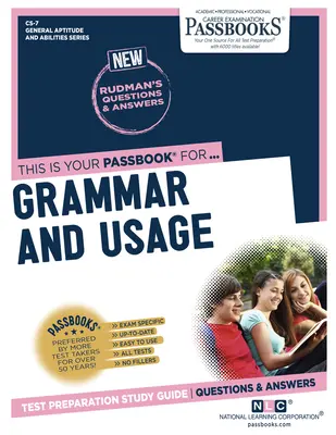 Gramatika a používanie v štátnej službe (CS-7): Študijná príručka k preukazom - Civil Service Grammar and Usage (CS-7): Passbooks Study Guide