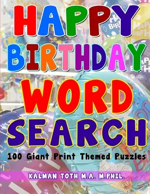 Hľadanie slov k narodeninám - Happy Birthday Word Search