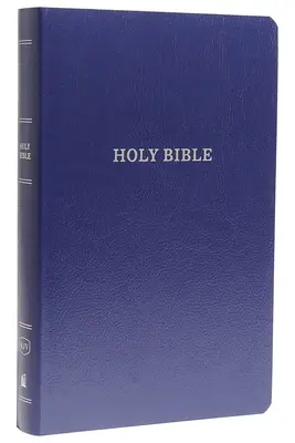 KJV, darčeková a ocenená Biblia, imitácia kože, modrá farba, vydanie s červenými písmenami - KJV, Gift and Award Bible, Imitation Leather, Blue, Red Letter Edition