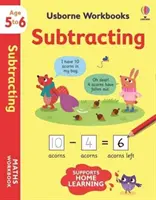 Pracovné zošity Usborne Odčítanie 5-6 - Usborne Workbooks Subtracting 5-6