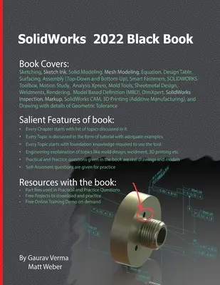 SolidWorks 2022 čierna kniha - SolidWorks 2022 Black Book