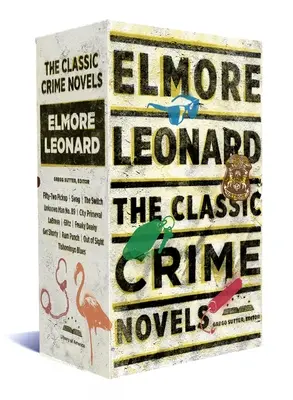 Elmore Leonard: Klasické kriminálne romány: Knižnica Ameriky (Library of America Boxed Set) - Elmore Leonard: The Classic Crime Novels: A Library of America Boxed Set