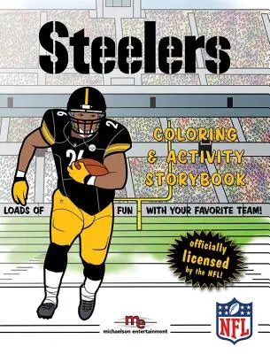 Pittsburgh Steelers Kniha príbehov na vyfarbovanie a aktivity - Pittsburgh Steelers Coloring & Activity Storybook