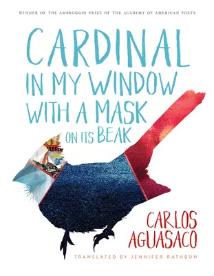 Kardinál v mojom okne s maskou na zobáku - Cardinal in My Window with a Mask on Its Beak