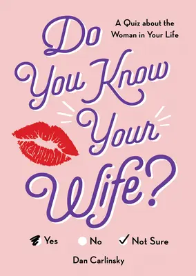 Poznáš svoju manželku?: Kvíz o žene vo vašom živote: Poznáte svoju ženu? - Do You Know Your Wife?: A Quiz about the Woman in Your Life