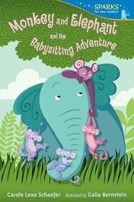 Opica a slon a dobrodružstvo s opatrovaním detí - Monkey and Elephant and the Babysitting Adventure