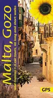 Sprievodca po Malte, Gozo a Comino: 60 dlhých a krátkych prechádzok s podrobnými mapami a GPS; 3 výlety autom s vysúvacou mapou - Malta, Gozo and Comino Guide: 60 long and short walks with detailed maps and GPS; 3 car tours with pull-out map