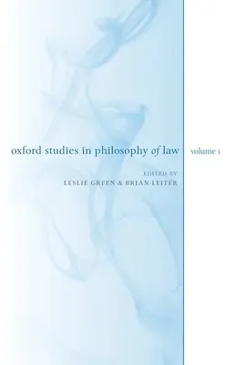 Oxfordské štúdie z filozofie práva: Svazek 1 - Oxford Studies in Philosophy of Law: Volume 1