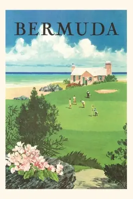 Vintage Journal Cestovný plagát Bermudy - Vintage Journal Bermuda Travel Poster