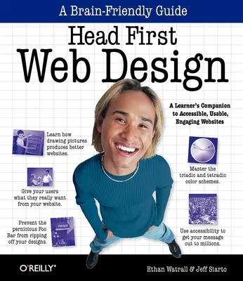Head First Web Design: Prvý webový sprievodca: Prístupné, použiteľné a pútavé webové stránky pre žiakov - Head First Web Design: A Learner's Companion to Accessible, Usable, Engaging Websites