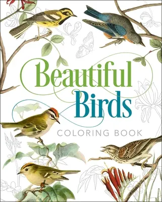 Krásne vtáky na vymaľovanie - Beautiful Birds Coloring Book