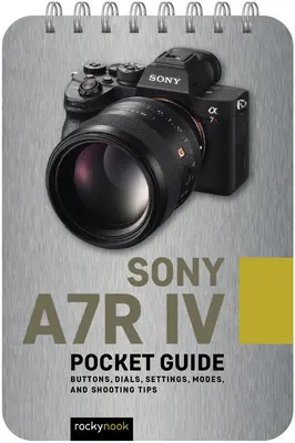 Sony A7r IV: Vreckový sprievodca: Tlačidlá, ovládače, nastavenia, režimy a tipy na fotografovanie - Sony A7r IV: Pocket Guide: Buttons, Dials, Settings, Modes, and Shooting Tips