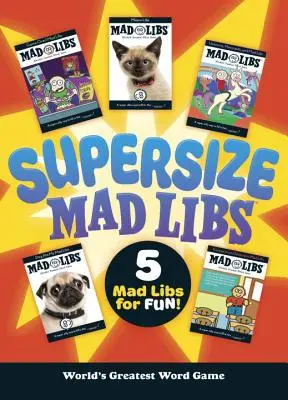 Nadrozmerné bláznivé knihy - Supersize Mad Libs