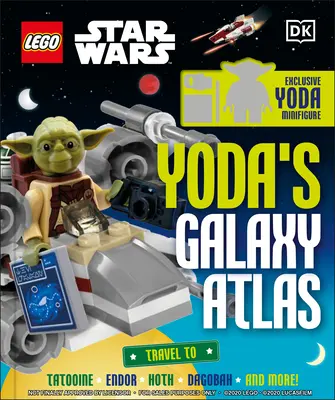 Lego Star Wars Yoda's Galaxy Atlas: S exkluzívnou minifigúrkou Yodu z Lega - Lego Star Wars Yoda's Galaxy Atlas: With Exclusive Yoda Lego Minifigure