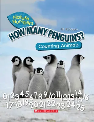 Koľko tučniakov? (Nature Numbers) (Library Edition): Počítanie zvierat - How Many Penguins? (Nature Numbers) (Library Edition): Counting Animals