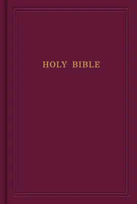 KJV Pew Bible, Garnet Hardcover