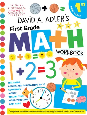 Pracovný zošit Davida A. Adlera pre prvý ročník ZŠ - David A. Adler's First Grade Math Workbook