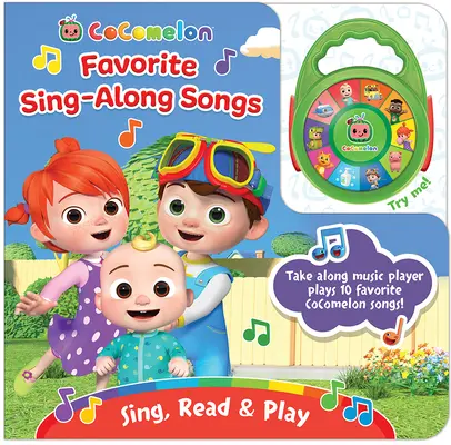 Cocomelon Obľúbené piesne na spievanie [s hudobným prehrávačom] - Cocomelon Favorite Sing-Along Songs [With Take Along Music Player]