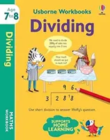 Pracovné zošity Usborne Delenie 7-8 - Usborne Workbooks Dividing 7-8