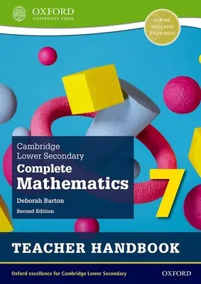 Cambridge Lower Secondary Complete Mathematics 7: Teacher Handbook (druhé vydanie) - Cambridge Lower Secondary Complete Mathematics 7: Teacher Handbook (Second Edition)