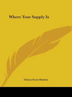 Kde sú vaše zásoby - Where Your Supply Is