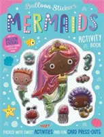 Balónové samolepky Morské panny Kniha aktivít - Balloon Stickers Mermaids Activity Book