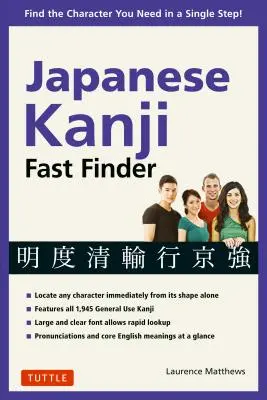 Rýchly vyhľadávač japonských kandži: Nájdite znak, ktorý potrebujete, v jedinom kroku! - Japanese Kanji Fast Finder: Find the Character You Need in a Single Step!
