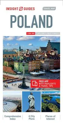Insight Guides Cestovná mapa Poľska - Insight Guides Travel Map Poland
