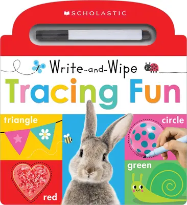 Zábavné obkresľovanie: Scholastic Early Learners (Píš a utri) - Tracing Fun: Scholastic Early Learners (Write and Wipe)