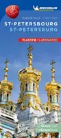 Michelin Mapa mesta Petrohrad - laminovaná - Michelin St. Petersburg City Map - Laminated