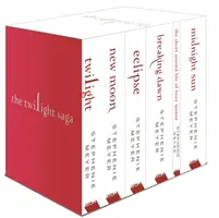 Súbor 6 kníh Twilight ságy (biely obal) - Twilight Saga 6 Book Set (White Cover)