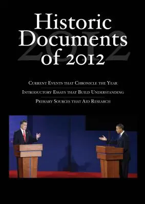 Historické dokumenty z roku 2012 - Historic Documents of 2012