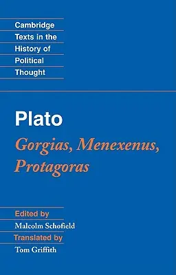 Platón: Zázračná disociácia v kontexte dissociálnej disociácie (v angličtine): Gorgias, Menexenus, Protagoras - Plato: Gorgias, Menexenus, Protagoras