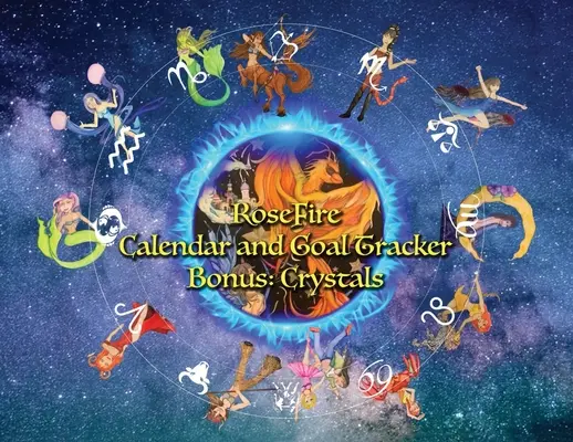 Kalendár a sledovač cieľov RoseFire - bonusová funkcia: Kryštály: Kryštály - RoseFire Calendar and Goal Tracker - Bonus Feature: Crystals: Chrystals