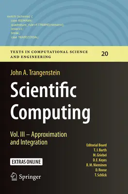 Vedecké výpočty: III - Aproximácia a integrácia - Scientific Computing: Vol. III - Approximation and Integration