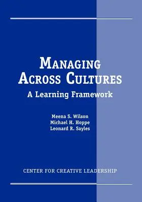 Manažment naprieč kultúrami: Učebný rámec - Managing Across Cultures: A Learning Framework