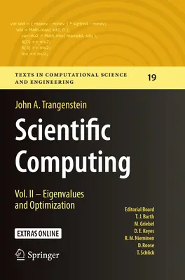 Vedecké výpočty: II - Vlastné hodnoty a optimalizácia - Scientific Computing: Vol. II - Eigenvalues and Optimization