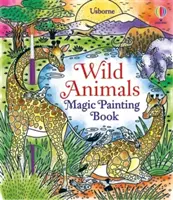Kúzelné maľovanie divokých zvierat - Wild Animals Magic Painting Book