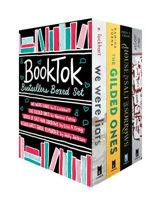 Booktok Bestsellers Boxed Set: Boli sme klamári; Pozlátenci; Dom soli a smútku; Sprievodca dobrého dievčaťa vraždou - Booktok Bestsellers Boxed Set: We Were Liars; The Gilded Ones; House of Salt and Sorrows; A Good Girl's Guide to Murder