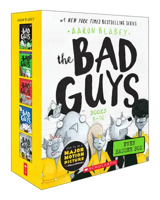Zlí chlapci ešte horší Box Set (Zlí chlapci #6-10) - The Bad Guys Even Badder Box Set (the Bad Guys #6-10)
