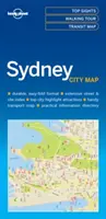 Lonely Planet Mapa mesta Sydney 1 - Lonely Planet Sydney City Map 1