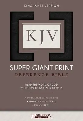 Biblia KJV Super Giant Print - KJV Super Giant Print Bible