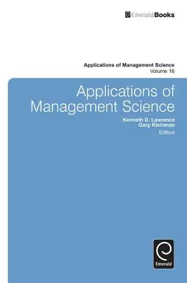 Aplikácie vedy o riadení - Applications of Management Science
