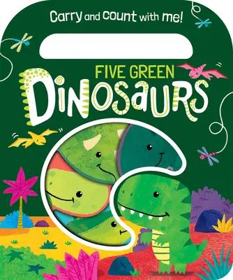Päť zelených dinosaurov - Five Green Dinosaurs