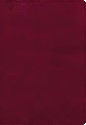 NASB Super Giant Print Reference Bible, Burgundy Leathertouch, Indexed